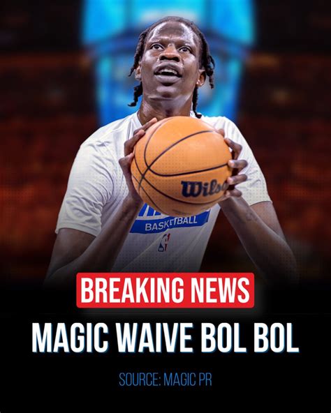 Bol Bol's Disappointing Stint with the Orlando Magic Comes to a Close